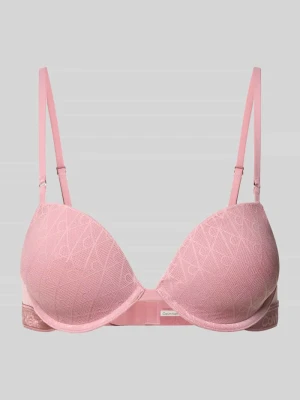 biustonosz z wzorem z logo Calvin Klein Underwear