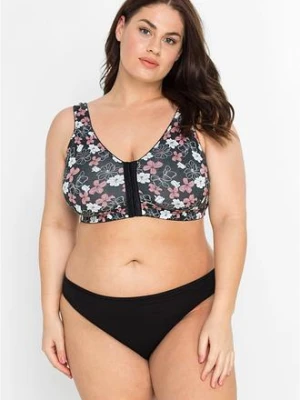 Biustonosz z zapięciem z przodu, bez fiszbinów (2 szt.), z bawełny bonprix