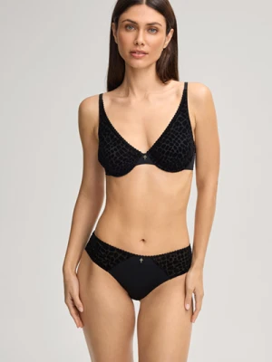 Biustonosz ze zwierzęcym nadrukiem w kolorze czarnym Joop