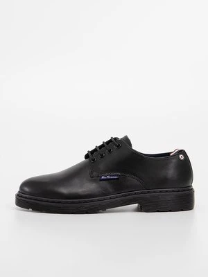 Biznesowe buty sznurowane Ben Sherman czarny