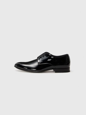 Biznesowe buty sznurowane Boss czarny