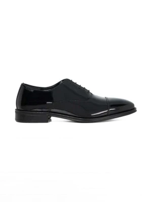 Biznesowe buty sznurowane Dune London czarny