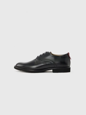 Biznesowe buty sznurowane Hugo czarny
