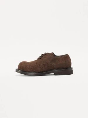 Biznesowe buty sznurowane Moschino