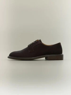 Biznesowe buty sznurowane Zign By Zalando brązowy