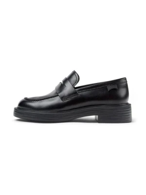 Biznesowe loafersy Camper czarny
