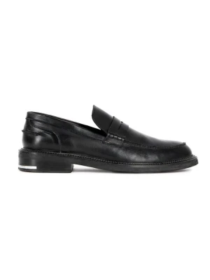 Biznesowe loafersy The Kooples czarny