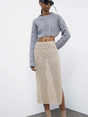 Biżuteryjna spódniczka z tiulu PATRIZIA PEPE