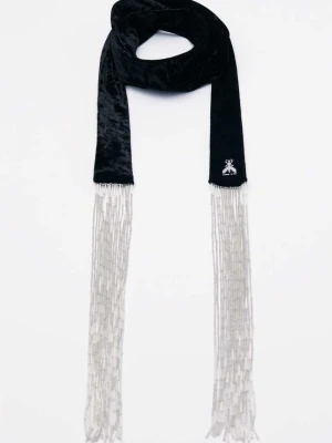 Biżuteryjny szal z aksamitu PATRIZIA PEPE