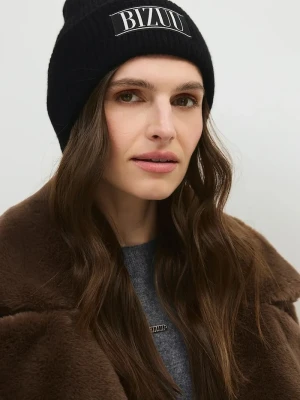 BIZUU czapka beanie damska wełniana MOYE czarny