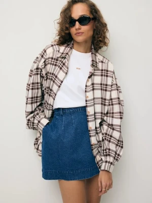 BIZUU koszula damska bawełniana FALBI