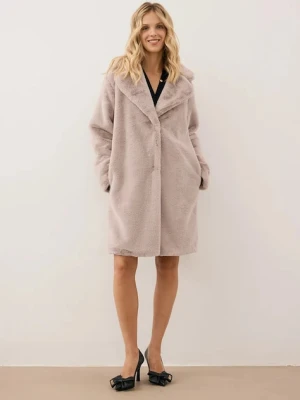 Bizuu płaszcz ROMA kolor beżowy ROMA BEŻOWY