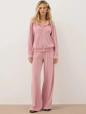 Bizuu spodnie dresowe welurowe VELORINA