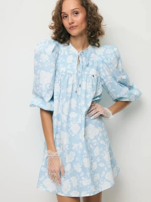 BIZUU sukienka koszulowa bawełniana AYOTE