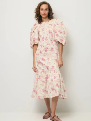 BIZUU sukienka letnia bawełniana MOSELLE