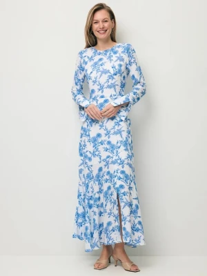 BIZUU sukienka letnia z wiskozy IVYNI