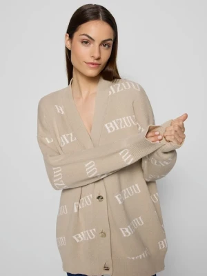 BIZUU sweter rozpinany damski bawełniany KYLE