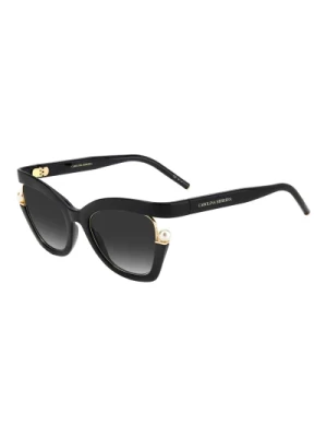 Black/Dark Grey Shaded Sunglasses Carolina Herrera