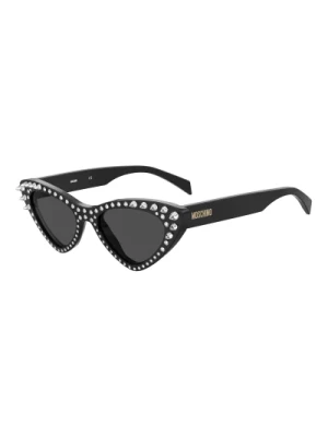 Black/Dark Grey Sunglasses Moschino