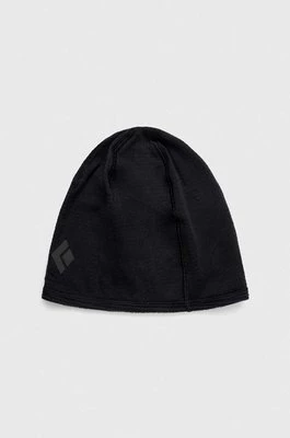 Black Diamond czapka Active kolor czarny z cienkiej dzianiny