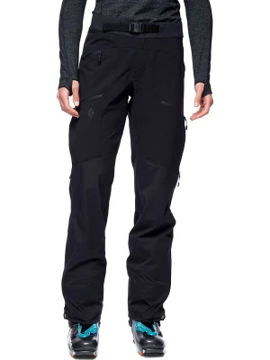 Black Diamond Hardshellowe spodnie narciarskie "Dawn Patro" w kolorze czarnym rozmiar: XL