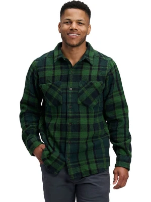 Black Diamond Koszula flanelowa "Projekt" w kolorze zielonym rozmiar: XL
