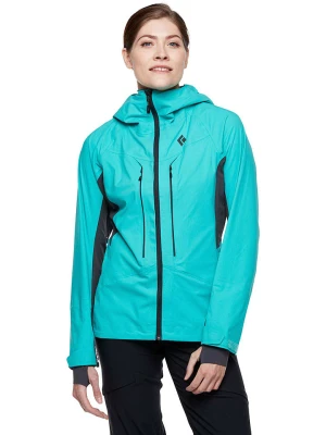 Black Diamond Kurtka hardshellowa "Dawn Patrol" w kolorze turkusowym rozmiar: M