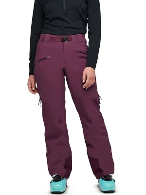 Black Diamond Spodnie narciarskie "Recon" w kolorze fioletowym rozmiar: XL