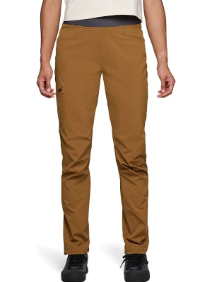 Black Diamond Spodnie softshellowe "Alpine Light" w kolorze jasnobrązowym rozmiar: L