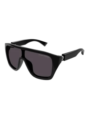 Black/Grey Sunglasses Alexander McQueen