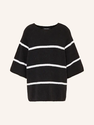 Black Palms Dzianinowa Koszulka Filine Z Alpaką schwarz