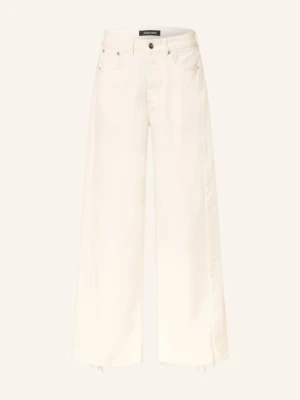 Black Palms Dżinsy Z Szerokimi Nogawkami Jeany beige