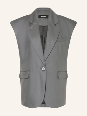 Black Palms Kamizelka Typu Blezer Bobby grau