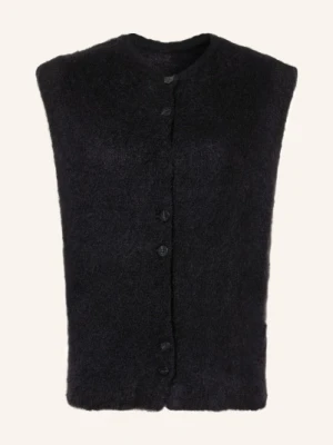 Black Palms Kamizelka Z Dzianiny Aya schwarz