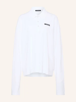 Black Palms Koszulka Polo Z Jerseyu Iconic weiss