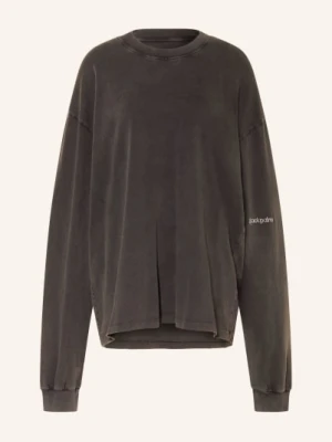 Black Palms Koszulka Z Długim Rękawem Oversize schwarz