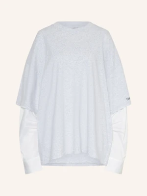 Black Palms Koszulka Z Długim Rękawem Z Mieszanki Materiałów grau