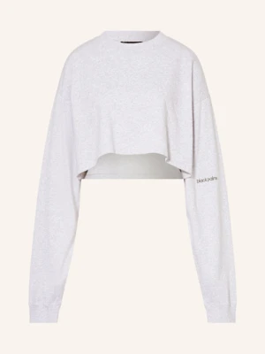 Black Palms Krótka Koszulka Z Długim Rękawem grau