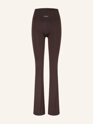 Black Palms Spodnie Bootcut Fyna braun CIEMNOBRĄZOWY