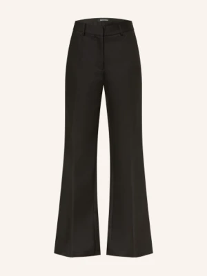Black Palms Spodnie Z Rozszerzanymi Nogawkami Bobby schwarz