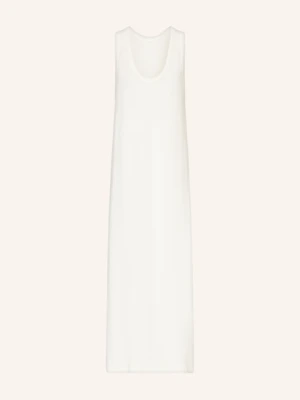 Black Palms Sukienka Z Frotte Bini weiss