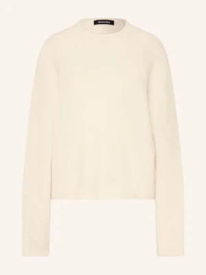 Black Palms Sweter Gracieh Z Alpaki Z Wycięciem beige