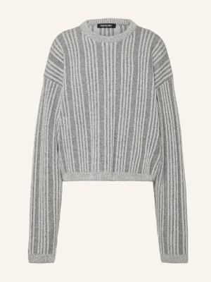 Black Palms Sweter Novie grau