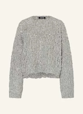 Black Palms Sweter Stephl grau