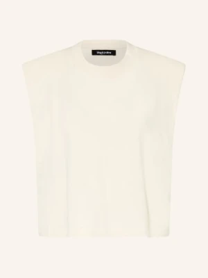 Black Palms Top Iconic beige