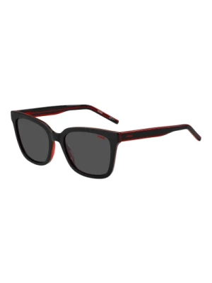 Black Red/Grey Sunglasses Hugo Boss