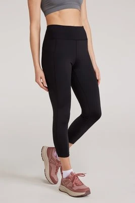 Blackout — damskie legginsy z wysokim stanem, długość 7/8 - Black Mountain Warehouse