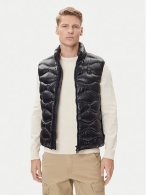 Blauer Bezrękawnik 25WBLUX02081 Czarny Regular Fit