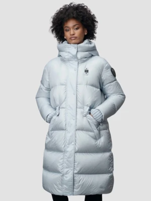 BLAUER Błękitny damski płaszcz Lena Raincoat Long Jackets, Rozmiar XS Blauer USA
