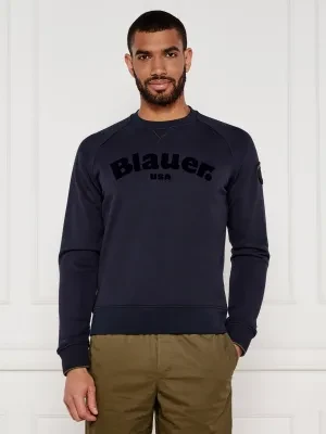 BLAUER Bluza CAMP FLOCK | Regular Fit